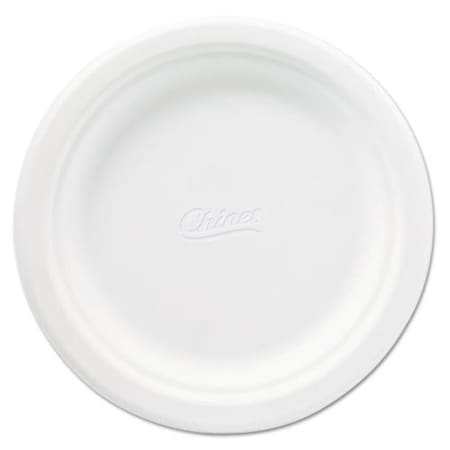 Fromtheheart HU CT 6.75 in. Chinet Classic Round Paper Plates - White FR3487876